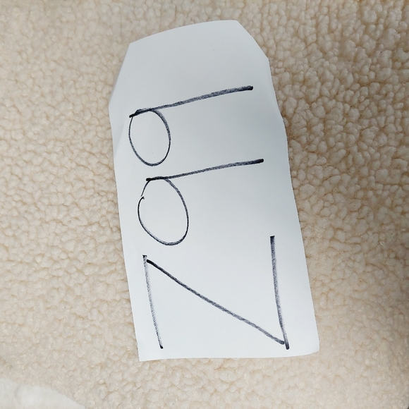 Vigoss® Ivory Cozy Long Sleeves Pockets Sherpa Longline Shacket Z99 - Picture 12 of 12